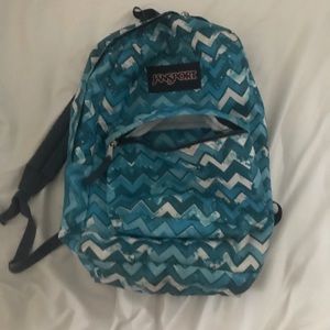 blue book bag